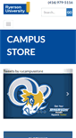 Mobile Screenshot of campusstore.ryerson.ca